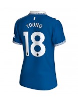 Everton Ashley Young #18 Kotipaita Naisten 2023-24 Lyhythihainen